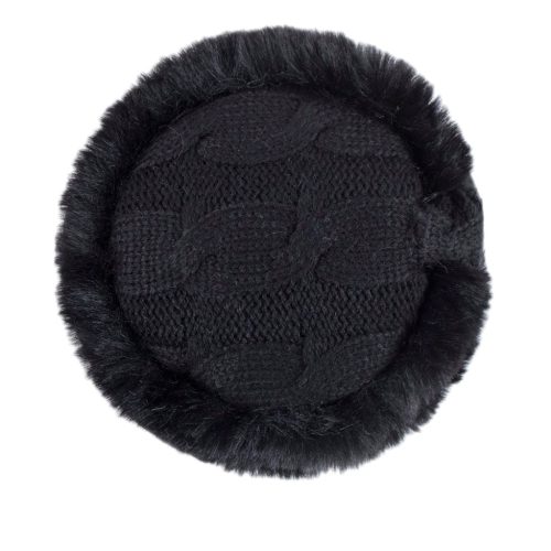 Albury Earmuffs Womens Black Side