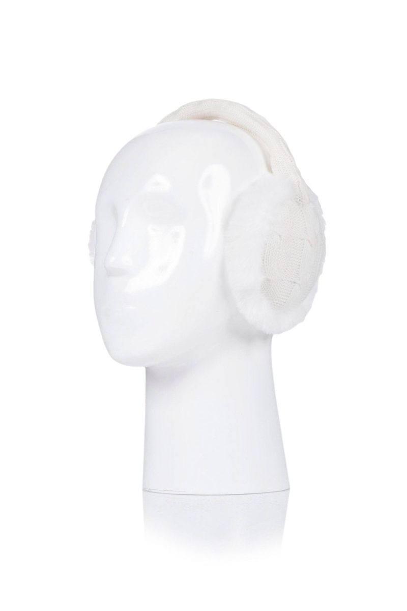 Albury Earmuffs Womens Buttercream Headshot