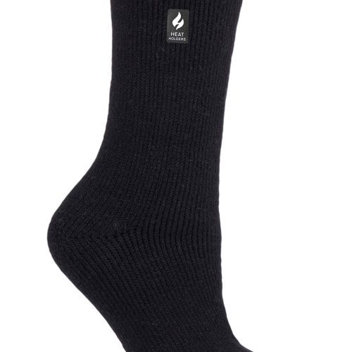 Heat Holders Women's Dahlia Lite Thermal Crew Sock Black #color_black