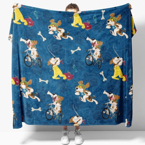 Heat Holders Active Pup Blanket Blue - Model #color_blue