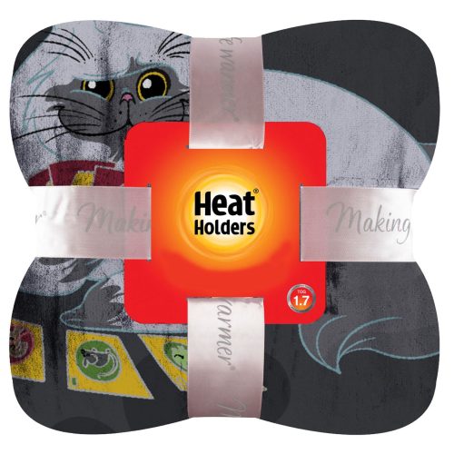 HH Busy Kitty Blanket Grey