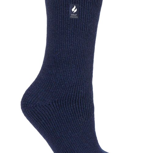 Heat Holders Camellia Women's Original Thermal Crew Sock Navy #color_navy