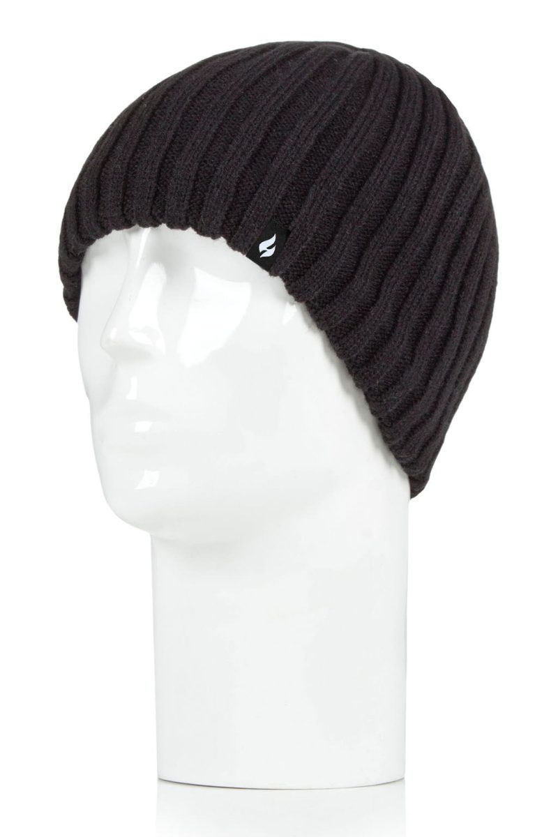 HH Hudson Fine Rib Hat Black