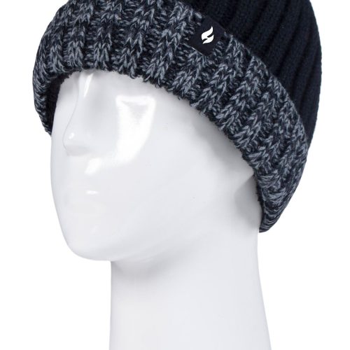 Heat Holders Kids' Storm Rider Thermal Hat Black #color_black