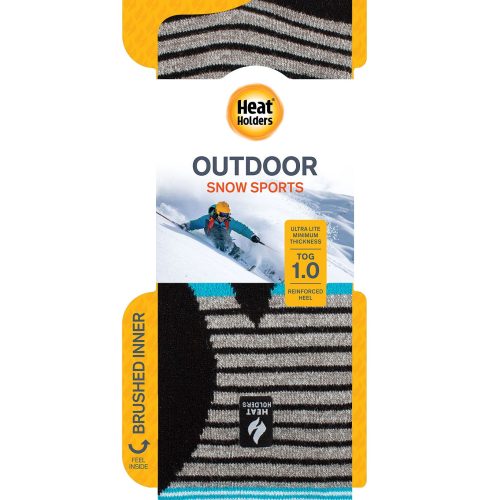 HH Mens Alpine Snowsports Long Sock Grey Black Green Pack