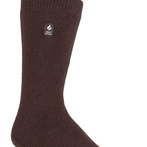 Heat Holders Men's Dunlin Lite Crew Thermal Sock Brown #color_brown