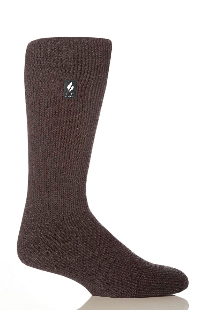 Heat Holders Men's Dunlin Lite Crew Thermal Sock Charcoal #color_charcoal