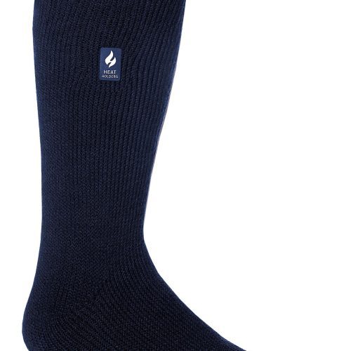 Heat Holders Men's Dunlin Lite Crew Thermal Sock Navy #color_navy