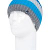 Heat Holders Mens Ian Snowsports Block Stripe Hat Grey/Blue #color_grey/blue