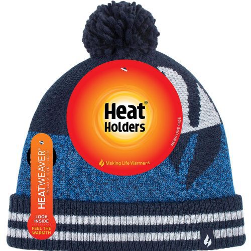 HH Mens Ian Snowsports Flame Hat Navy Denim Pack