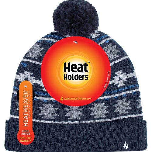 HH Mens Ian Snowsports Jacquard Hat Navy Pack