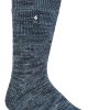 Heat Holders Men's Jacob Original Four-Color Twist Thermal Crew Sock Denim #color_denim