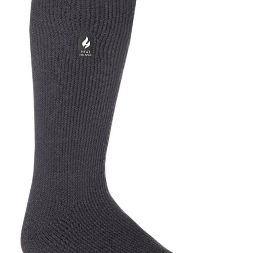 Heat Holders Men's Big/Tall Joshua Original Thermal Crew Sock Charcoal #color_charcoal