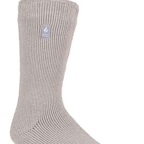 Heat Holders Men's Big/Tall Joshua Original Thermal Crew Sock Stone #color_stone