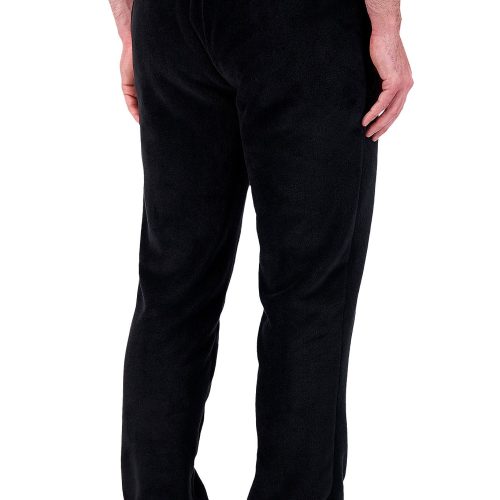 HH Mens Plush Lounge Pant Black Rear Side