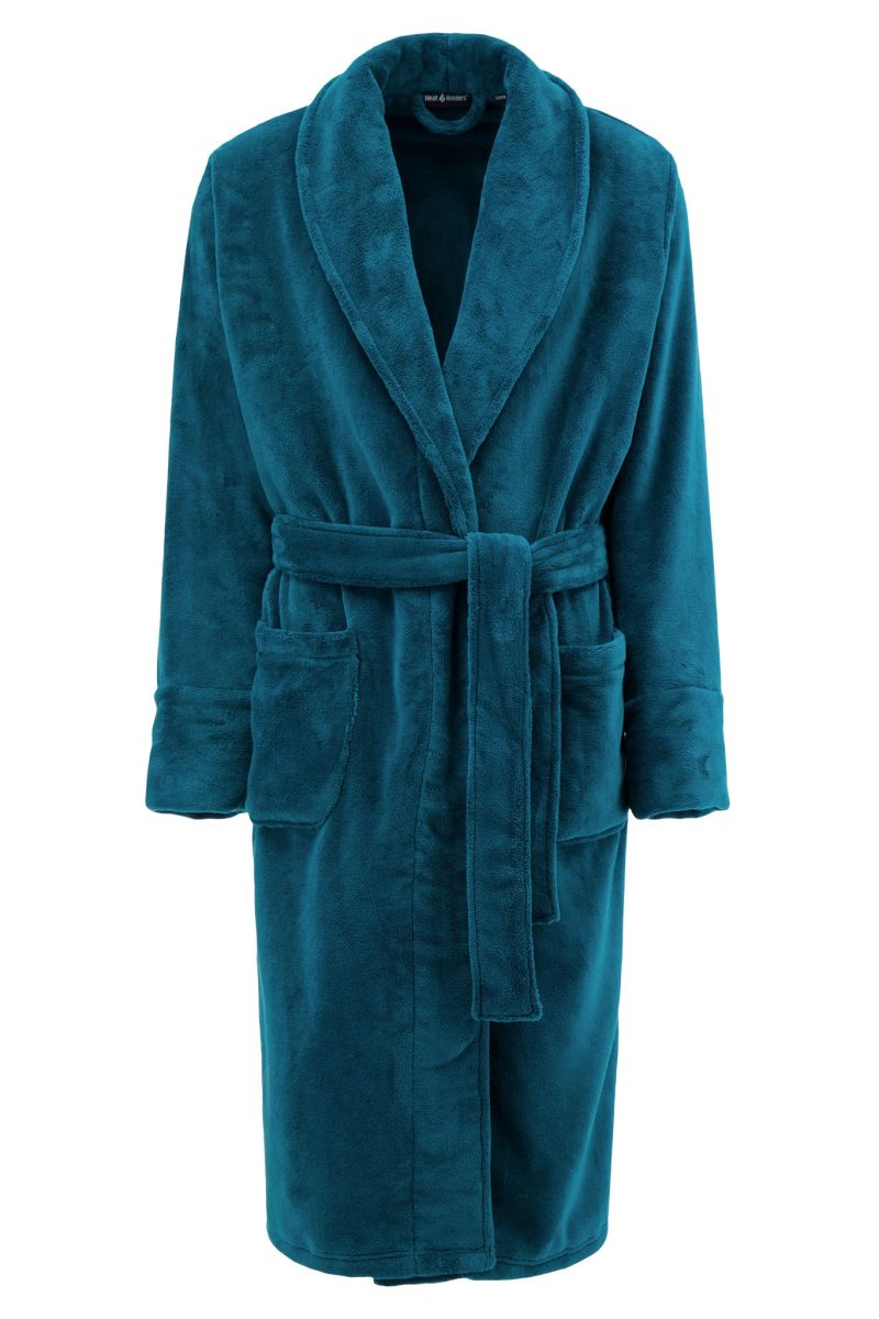 Heat Holders Mens Spa Robe Autumn Green #color_autumn green