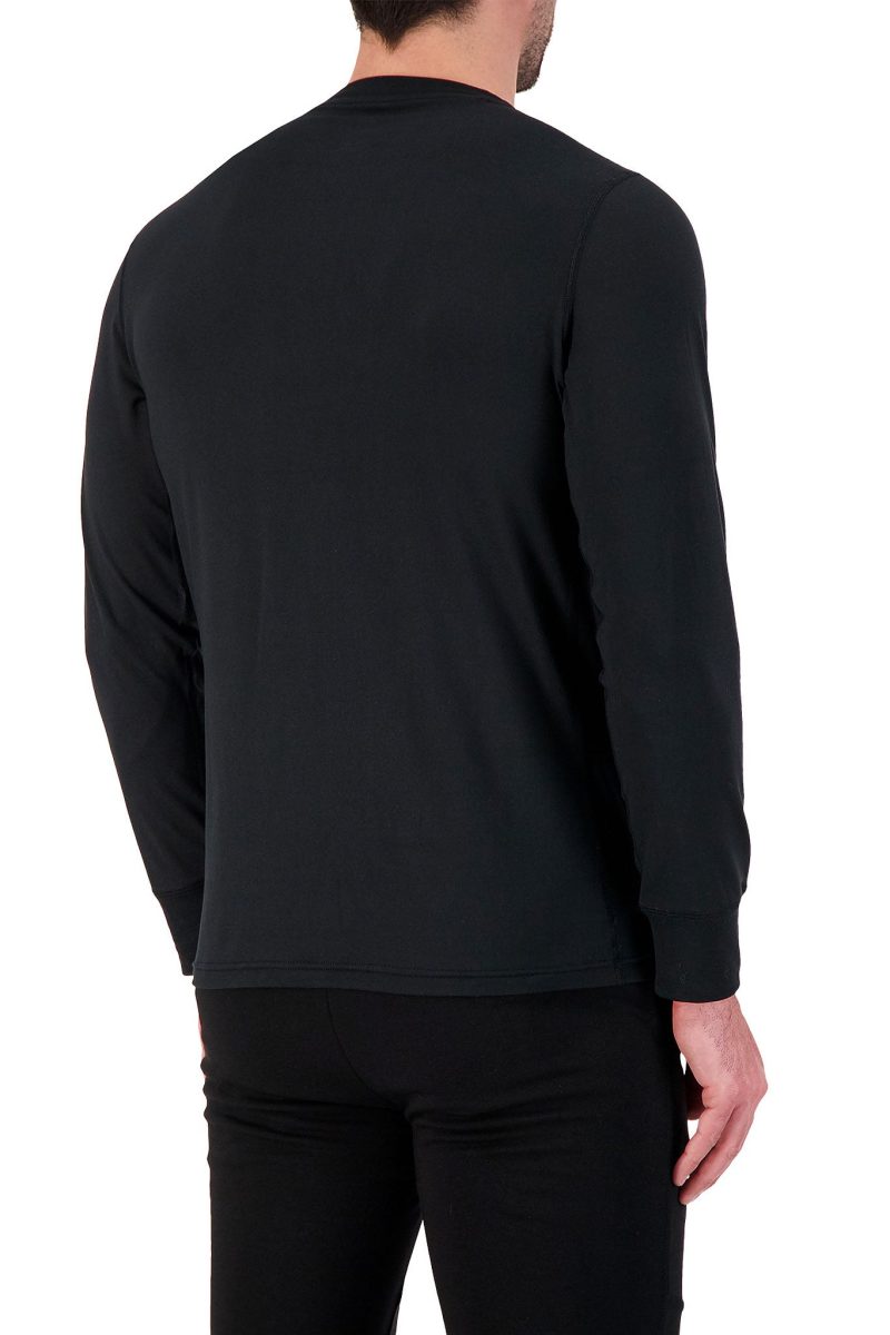 HH Mens Ultra Lite Long Sleeve T Shirt Black Rear Side