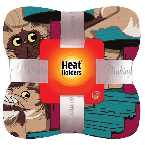 HH My Precious Cat Print Blanket Personal Size Cocoa