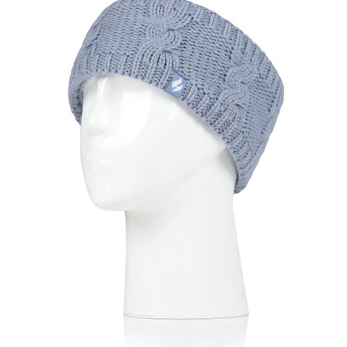 HH Wmns Alta Cable Knit Headband Dusty Blue