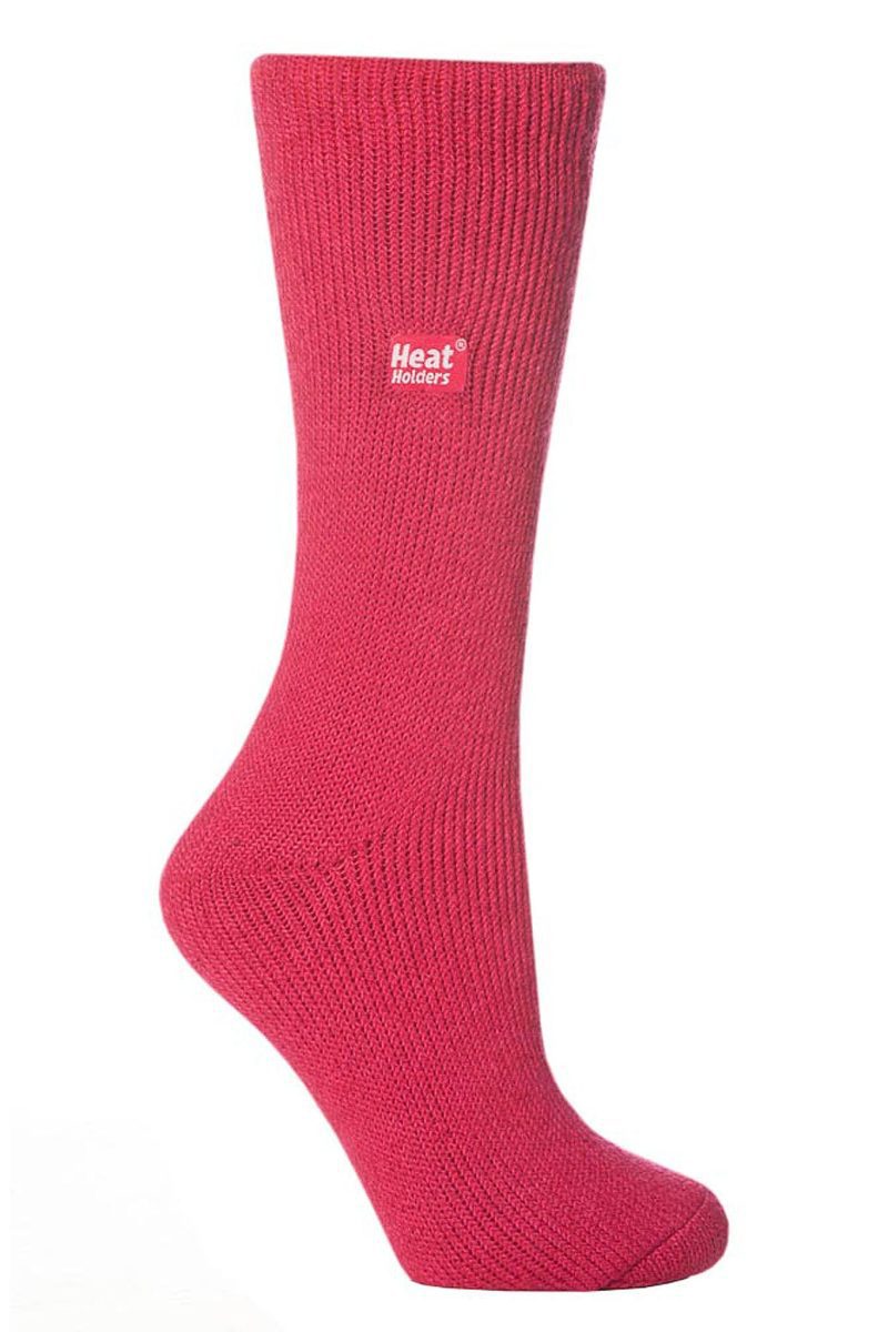 Heat Holders Camellia Women's Original Thermal Crew Sock Raspberry #color_raspberry