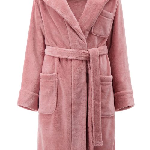 Heat Holders Womens Spa Robe Dusty Pink #color_dusty pink