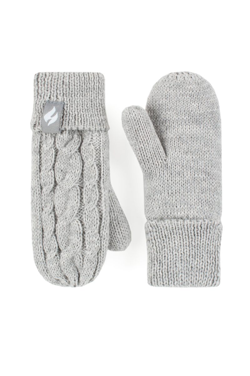 HHG06174 GLACIER PEAK FROST GREY MELANGE MITTENS 2 6X 7110d5dd dd0f 4222 b707 b39fa17cfad6