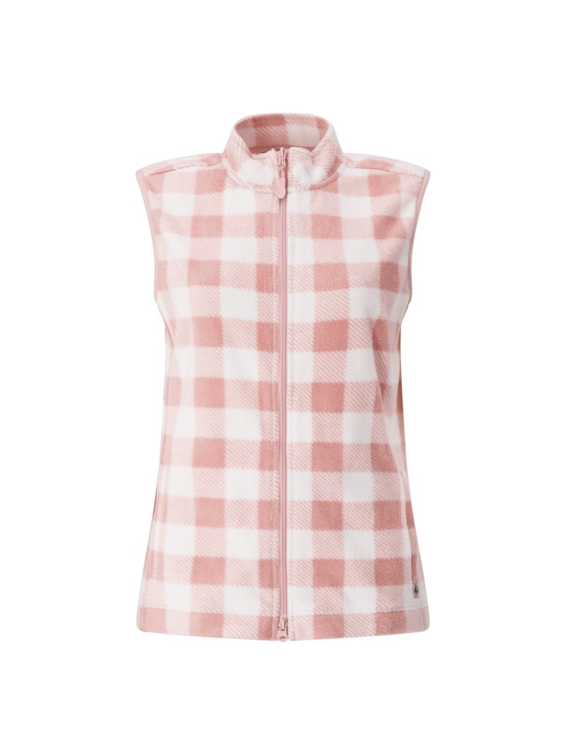 HHW09952VERONICAORIGINALZIPVESTPINK WHITE L