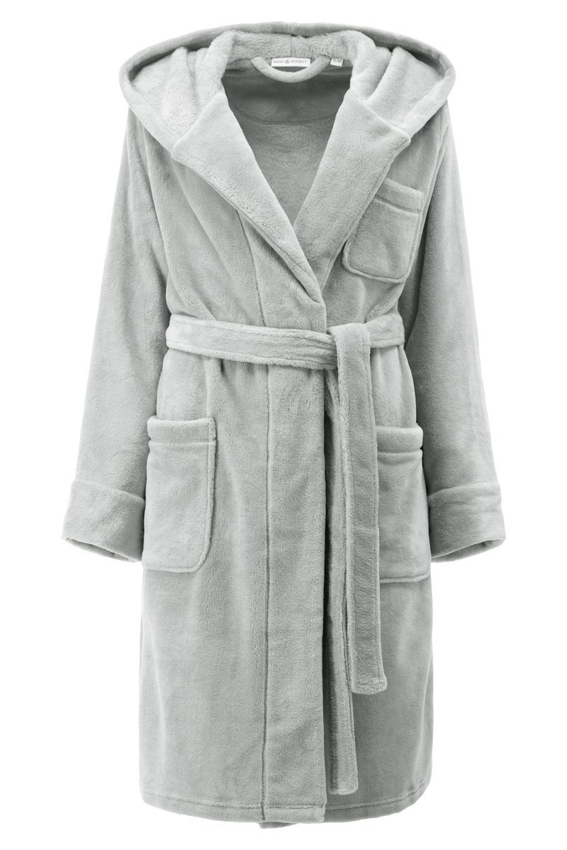 HH Robe Women silvergreyfront 1