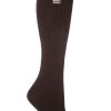 Heat Holders Women's Ashley Solid Long Thermal Sock Black #color_black