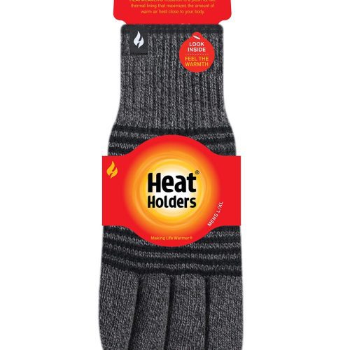 MENS BERGEN GLOVES CHARCOAL L XL