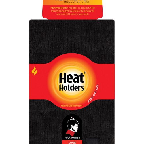 MENS BLACK NECK WARMER