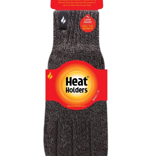 MENS GLOVES CHARCOAL L XL