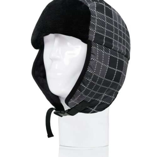 TIMAVIATORHAT BLACKGREYPLAID1