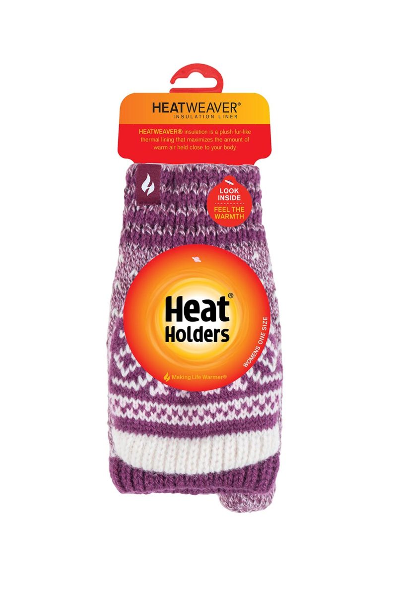 WOMENS STOCKHOLM CONVERTER MITTENS ROSE