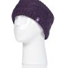 Heat Holders Women's Alta Cable Knit Thermal Headband Purple #color_purple