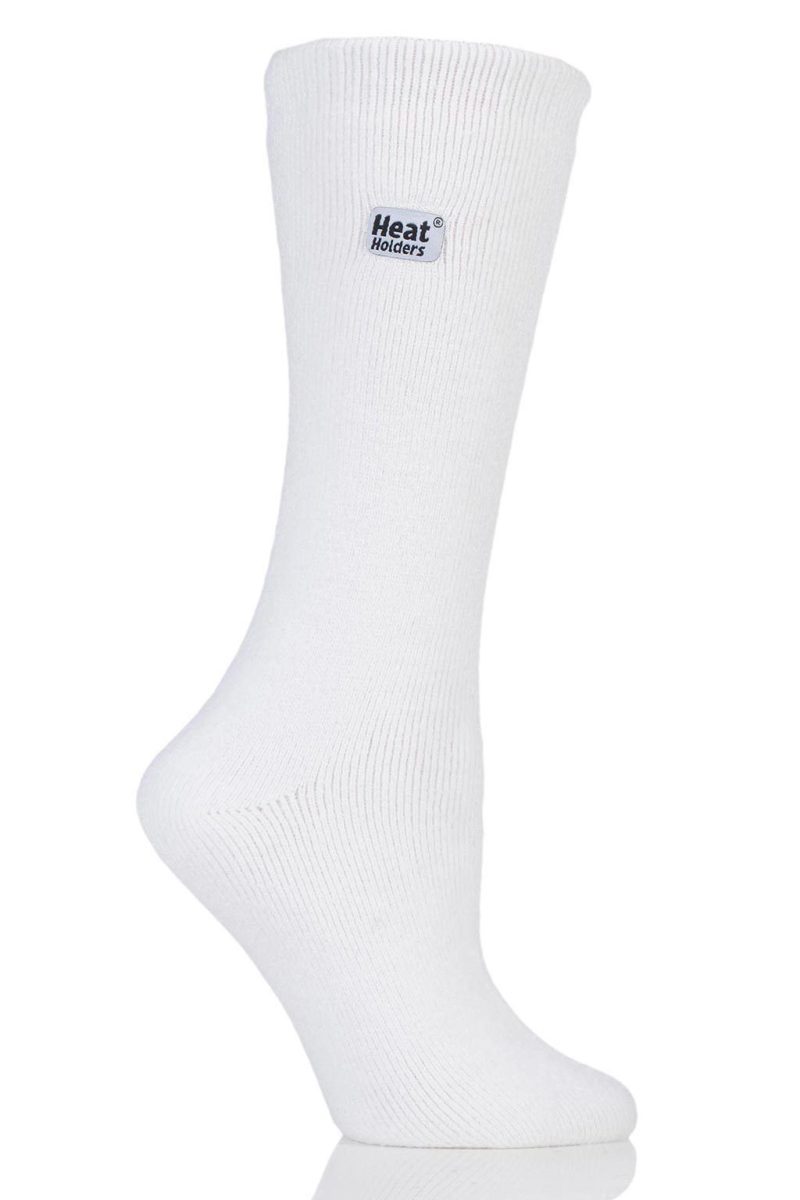 Heat Holders Women's Dahlia Lite Thermal Crew Sock White #color_white