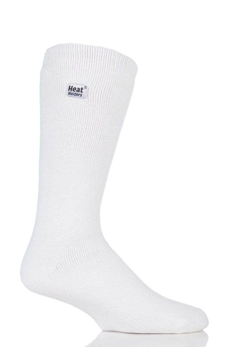 Heat Holders Men's Dunlin Lite Crew Thermal Sock White #color_white