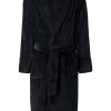 Heat Holders Mens Spa Robe Black #color_black