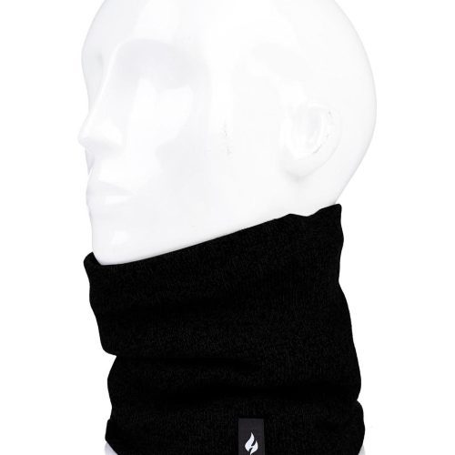 Heat Holders Men's Nicholas Thermal Neckwarmer Black #color_black