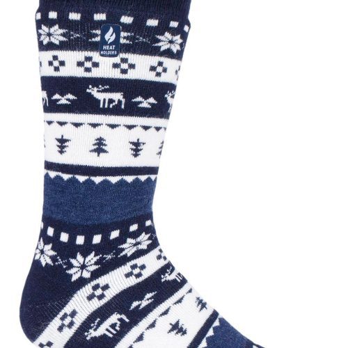 Festive Fairisle #color_navy/cream