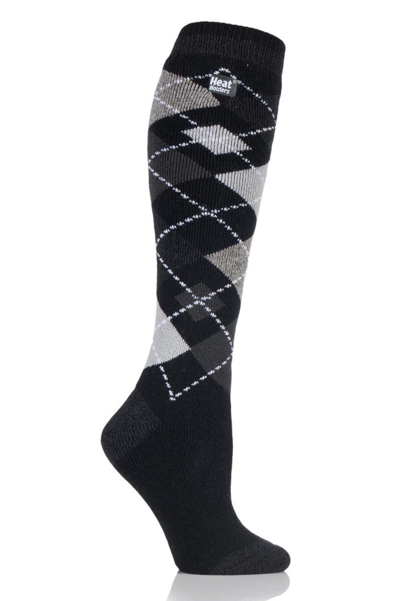 Black/Charcoal Argyle #color_black/charcoal argyle